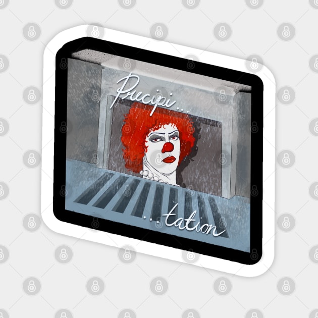 Sweet Pennywise from Transylvania Sticker by Sierra Snipes Studio